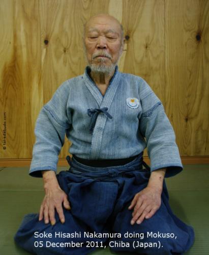 soke Nakamura mokuso